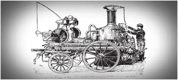 old plumbing machine