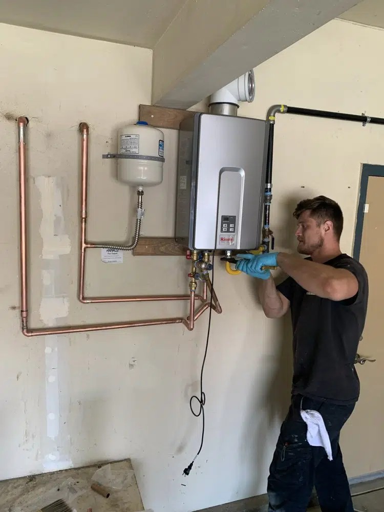 plumber fix Tankless