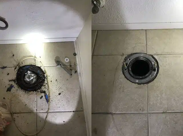 toilet plumber