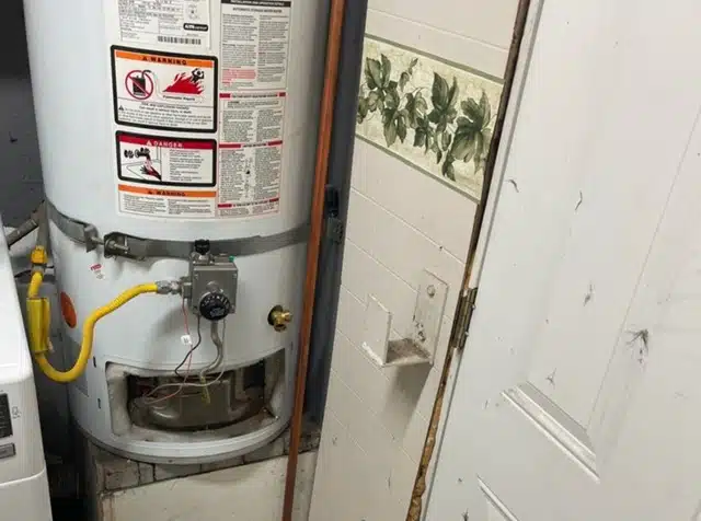 water heater pressure