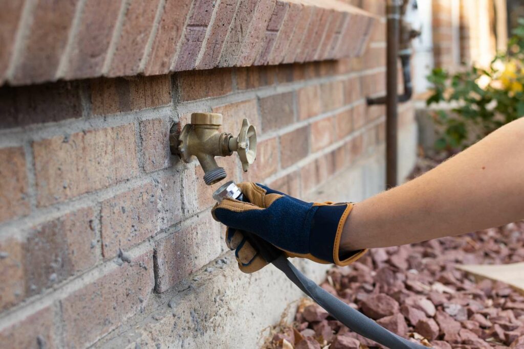 outdoor faucet repair