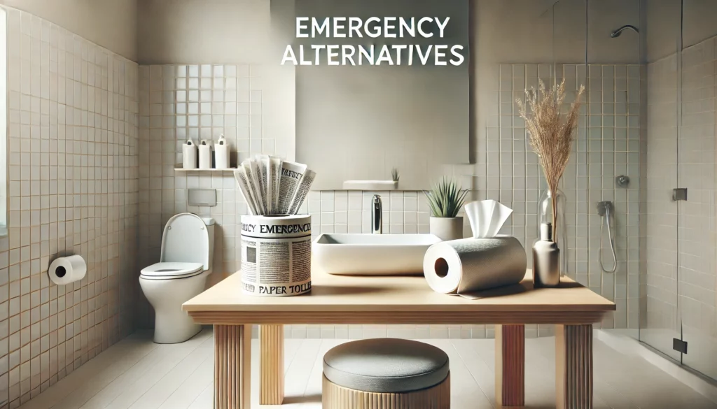 Emergency Alternatives to toilet paper