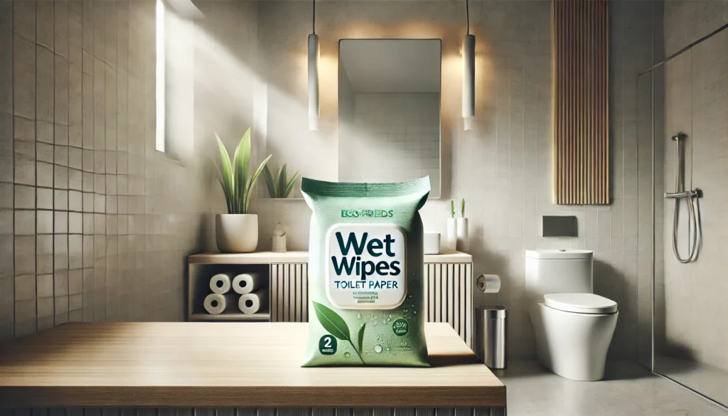 Wet Wipes as toilet paper substitute