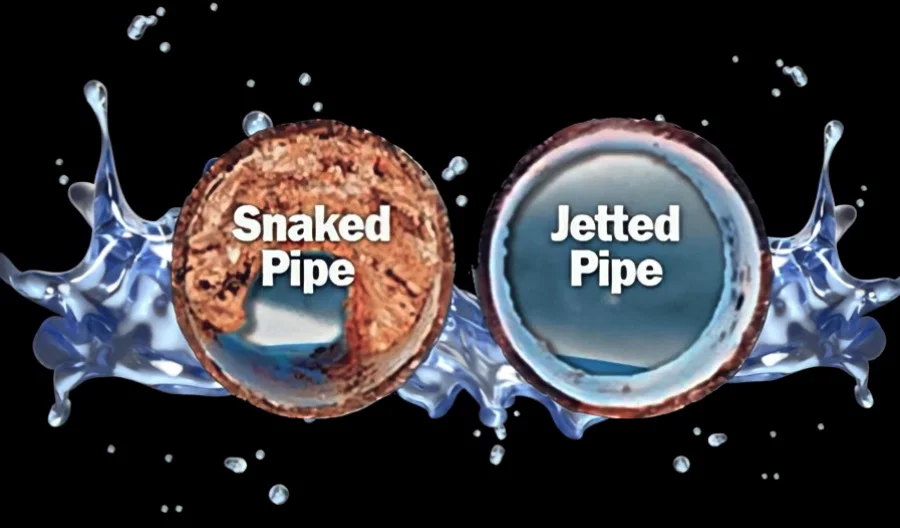 snake vs. hydro jetting